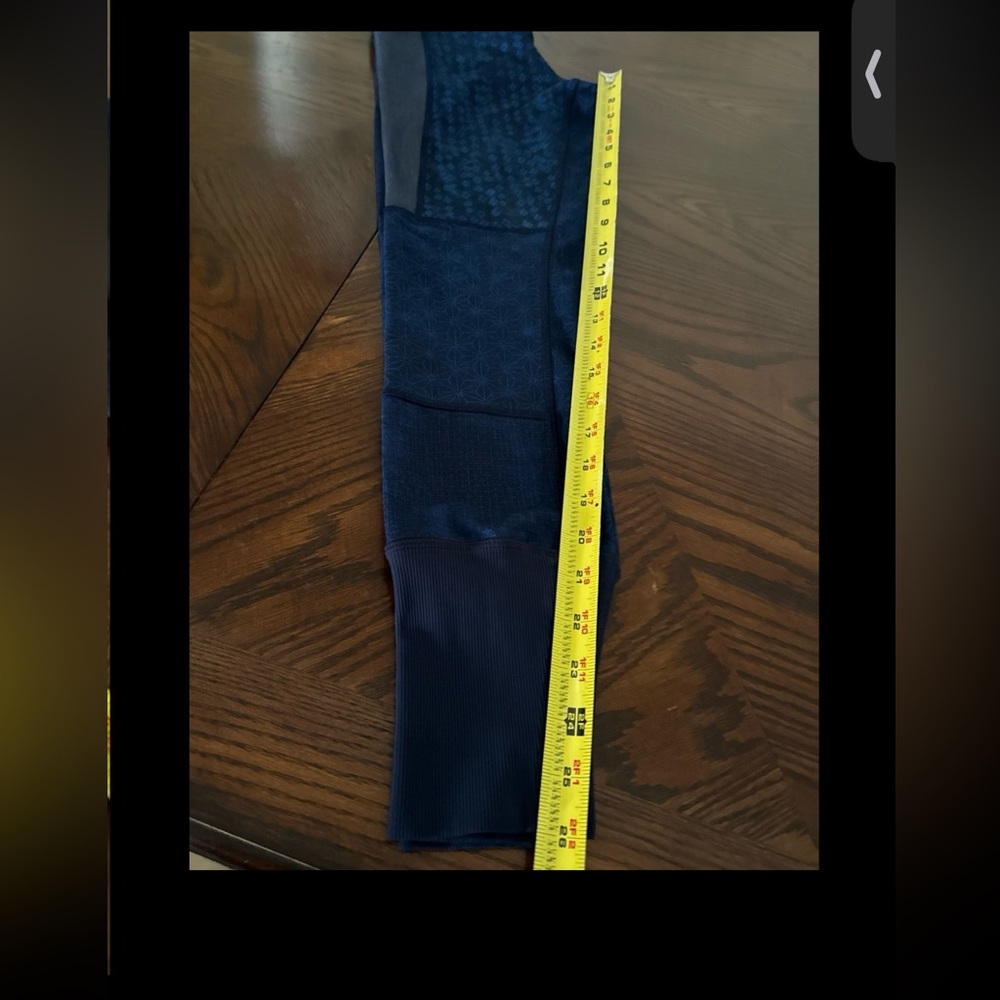 Lululemon Wunder Under Shashiko Patchwork Legging… - image 8